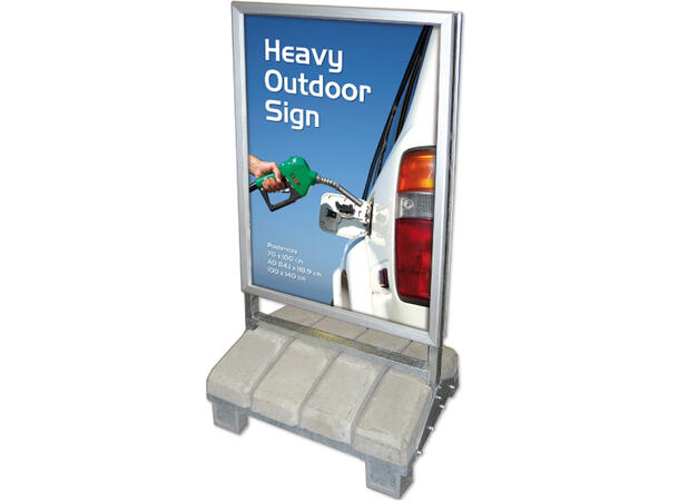 Plakatstativ Heavy Outdoor 70 x 100 cm 